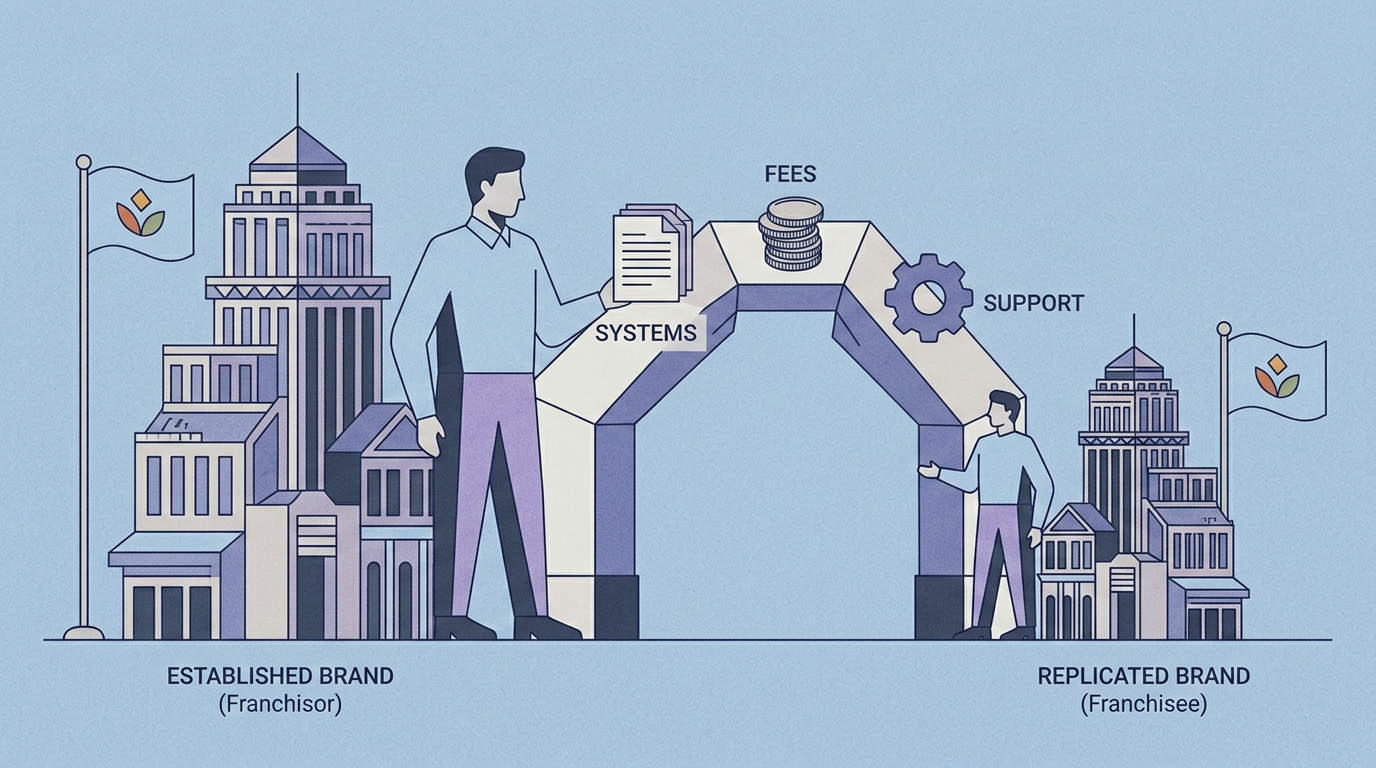 What is a franchise business?